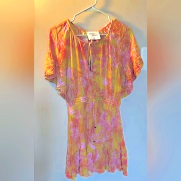 Paper Heart Flowy Dress - Picture 1 of 5